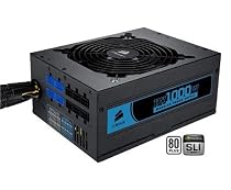 Corsair CMPSU-1000HX 1000-Watt HX Professional Series 80 Plus Certified Power Supply compatible with Core i7 and Core i5
