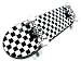 Sports : Checkered Moose complete Skateboard 7.5 Inch