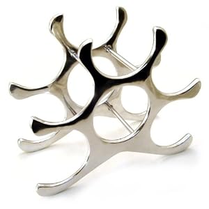 Hampton Forge HMB51C004B 6-Bottle Wine Rack by