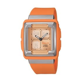 Casio Women's Square Ana-Digi Sport Watch #BG82F-4E2