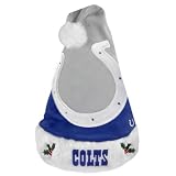Forever Collectibles NFL Indianapolis Colts Colorblock Santa Hat
