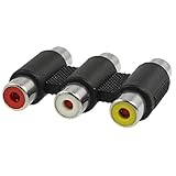 uxcell オーディオ ビデオ カプラ アダプター コネクター オス→HDMI メス DVI-D デュアルリンク