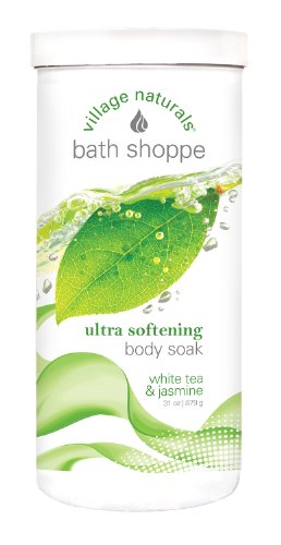Village Naturals Bath Shoppe White Tea & Jasmine Body Soak 31 oz
