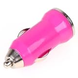 BestDealUSA Pink USB Car Charger Adapter for iPhone 3GS 4 iPod Nano