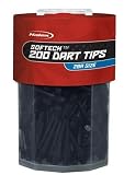 Halex 200 Pack Softech Soft Tip Replacements, 2BA Size
