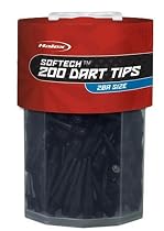 Halex 200 Pack Softech Soft Tip Replacements, 2BA Size