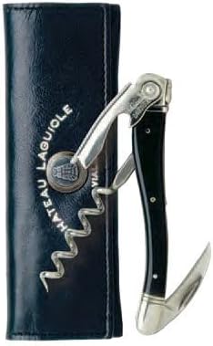 Chateau Laguiole Waiter's Corkscrew, Black Horn by Chateau Laguiole