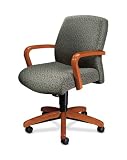 2980 Series Mid Back Swivel/Tilt Chair, Bluestone Poly/Acrylic (HON2982NBP90) Category: Metal Office Chairs