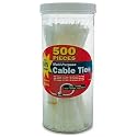 GB 50098 Electrical Assorted Cable Ties, 500-Pack