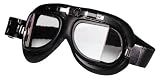 Bikers Choice Red Baron Aviator Goggles Black