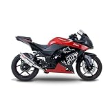 03-04 KAWASAKI ZX636: YOSHIMURA TRS SLIP-ON EXHAUST - STAINLESS STEEL (STAINLESS... by Yoshimura