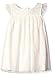 Nautica Girls' Tulle Dress with Flocked Dot