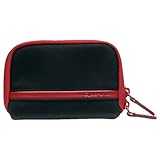 Sony LCS-MDAR DSC Leather Carrying Case (Black/Red)