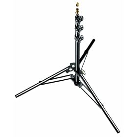 Manfrotto 305B 7-Feet Mini Stacker Stand with 015 Top (Black)