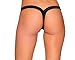 BODYZONE womens Comfort V Thong Dress, Black, One Size US