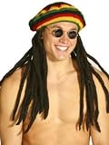 Rasta Tam Hat & Wig with Dreadlocks