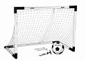Franklin Sports Adjust-A-Sportâ?¢ Soccer Goal Set #14075