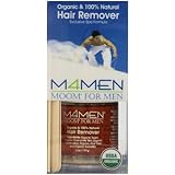 Moom For Men Organic Hair Removal Kit,  6-Ounce Package