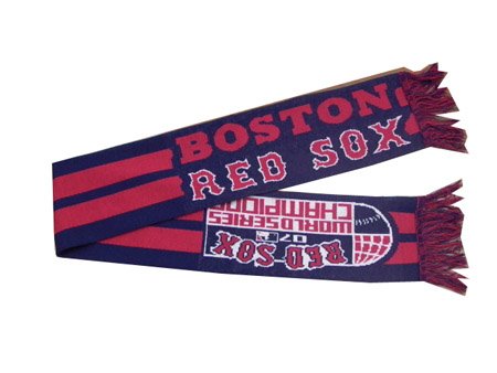 Buy Boston Red Sox 2007 World Series Champions Winter Scarf by Forever Collectibles