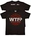 Battlestar Gallactica WTF? What the Frack? Black T-shirt Tee