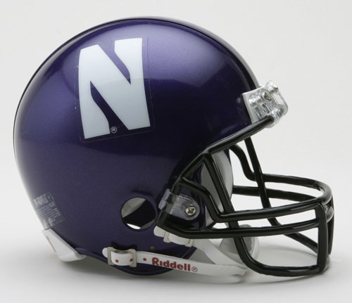 Riddell Northwestern Wildcats Purple Replica Helmet