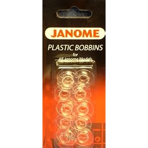 Janome-Sewing-Embroidery-Machine-Bobbins-10ct-Pack-New