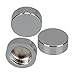 BQLZR Copper Decorative Screw Nails Screws Decor Cap 14mm in Dia for Mirror to Hide The Screws, Home Decor Wardrobes Furniture, Screw Length About 1 inch Pack of 8