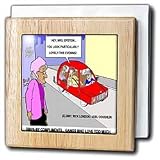 Drive By Compliments, Gangs Who Love Too Much - 6 Inch Tile Napkin Holder