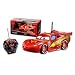 Dickie-Spielzeug 203089501 - Disney Cars 2 - RC Lightning McQueen, 2-Kanal Funkfernsteuerung, 27 oder 40 MHz, Ma�stab 1:24, 17cm, rot