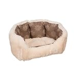 Slumber Pet 18-Inch Polyester Uptown Loungers Dog Bed, Small, Floral