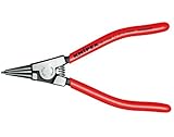 KNIPEX 46 11 G3 External Straight Circlip Snap-Ring Pliers [並行輸入品]