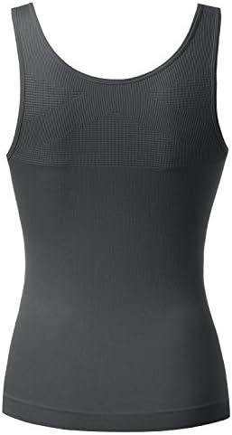 MIRAAVE Womens Daily Seamless Cami Bust Enhancer GRAY MEDIUM