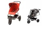 Mountain Buggy Urban Jungle Stroller With Storm Cover (Chili Dot)