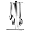 Orion 25 Pc Flatware Set With Stand- Service For 6