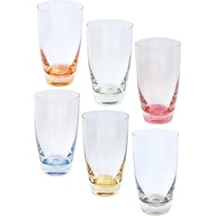 Bohemia Cristal 093/006/015 Longdrinkbecher 350 ml Viva Colori 6-er Set