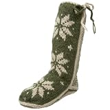 Woolrich Ladies Chalet Knit Slipper Sock by 