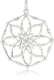 Katie Decker "Gothic" 18k Diamond Rose Window Pendant
