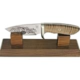 Davy Crockett, B&C, Curly Maple Handle, Plain