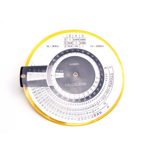 Gossen GO 4140 Calculator for Panlux 2