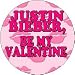 JUSTIN BIEBER - BE MY VALENTINE 1.25" MAGNET ~ LOVE Valentine's Day