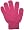Bath Accessories Bathing Gloves Hot Pink