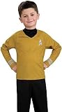Kids Captain Kirk Boys Star Trek Halloween Costume L Boys Large (8-10 years)