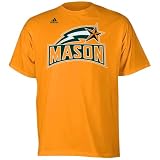 NCAA adidas George Mason Patriots Second Best T-Shirt - Gold