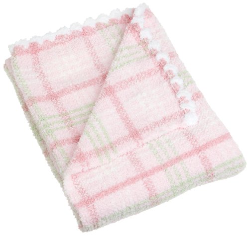 Carters Super Cozy Striped Blanket - Pink Plaid product image