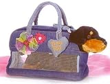 Plush Fancy Pal Carrier with Dachshund 12