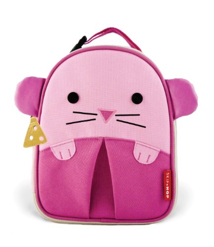 Imagen principal de Skip Hop SKI-ZOO-LCH-MOUSE - Bolsa para el almuerzo con diseño de ratón, color rosa