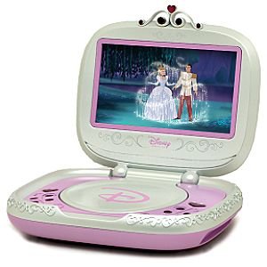 Portable Disney Princess DVD Player -- 7'' 