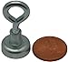5 Eye Bolt Neodymium Hook Magnets - Each Holds up to 12 Pounds