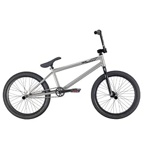 Kink Liberty Brakeless 20.5 - Inch BMX Bike (Matte Gray)