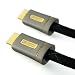 Cablesson - XO Platinum - C�ble HDMI 1.4 blind�/tress� - connecteurs plaqu�s or - 2 m - Noir